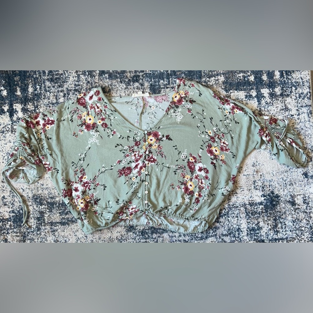 Lovestitch Pink and Cream Patterned Fabric